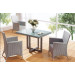 Outdoor Rattan Garden Wicker Patio Bistro Dining Furniture (JJ-S667)