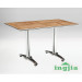 Outdoor Solid Wood Aluminum Dining Garden Hotel Furniture (JT-93)