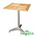 Outdoor Solid Wood Dining Garden Cafe Hotel Coffeetable (JT-90)