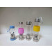 Outdoor Sport Pyrex Glass Water Bottle with Silicone Sleeve Unbreakable