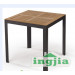 Outdoor Wood Aluminium Metal Leisure Coffee Patio Table (JT-99)