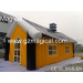 Outdoor Yellow Color Inflatable Santas House for Chriatmas (MIC-518)