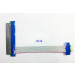 PCI-E 1X->16X Riser Card Flexible Extension Ribbon Cable