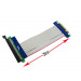 PCI 8X->16X Riser Card Flexible Extension Ribbon Cable