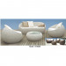 PE Modern Rattan Patio Dining Garden Outdoor Leisure Sofa