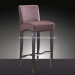 PU or Fabric Well Upholstered High Stool Chair