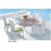 Patio Leisure Garden Outdoor Modern Rattan Dining Table Chair Furniture