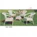 Patio Rattan Leisure Garden Outdoor Furniture Dining Chair Table