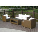 Patio Sofa Set Garden Outdoor Wicker Rattan Furniture