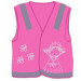 Pink Reflective Children Safety Vest for Roadway