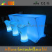 Plastic Bar Stools with LED Lights