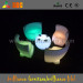 Plastic Outdoor Bar Furniture / Illuminated Bar Lounge Chairs