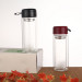 Portable Small Double Wall Glass Water Bottle