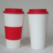 Promotional Plastic Cofffe Mug with Lid Dn -112