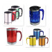 Promotional S. S Outer-Plastic Inner Double Wall Beer Mug/Sublimation Mug/Mug Cup