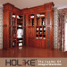 Pure Solid Wood Wardrobe with Swimming Door and Coatroom