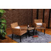 Rattan Home Furniture Table Set Combination Chair