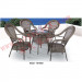 Rattan Leisure Garden Dining Patio Modern Table for Outdoor