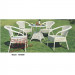 Rattan Modern Patio Outdoor Leisure Dining Coffee Table for Garden