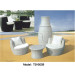 Rattan Outdoor Dining Garden Modern Patio Furniture Table for Veranda