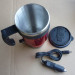 Red Double Wall Stainless Steel Auto Mug Dn-041A