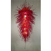 Red Hotel Chandelier Art with Special Design