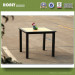 Restaurant Plastic Wood Square Table Outdoor Garden Dining Furniture Table