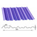 Romantic Purple Galvanized Roofing Sheets