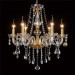 Rope Planetarium Chandelier Antique Gold Crystal Chandelier