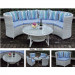 Round Leisure Rattan Patio Dining Modern Outdoor Furniture Sofa