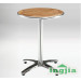 Round Wood Aluminium Dining Patio Coffee Hotel Restaurant Table (JT-95)