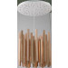 Rubber Wood+Metal Ceiling Pendant Lamp (MX80150-1-620)