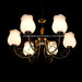 Russian Style Modern Chandelier Crystal Ceiling Lamp Tb1025-6L
