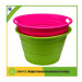 Silicone Collapsible Bucket, Silicone Foldable Bucket, Silicone Bucket