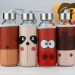 Silicone Glass Water Bottle, Traveling Water Bottle Dn-162