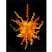Simple Glass Chandelier Blown Glass Chandelier for Sale