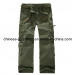 Single Color Long Wash Pants for Men