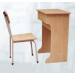 Single School Desk and Chair (MXZY-028)