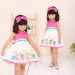 Sleeveless Floral Baby Dress (3000#)