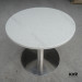Small Round Solid Surface Dining Table for Restaurant