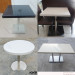 Small Size Modern Artificial Stone Fast Food Dining Table