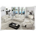 Sofa White Leather Sofa Leather Recliner Sofa (A-8669)