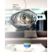 Special Design E27 Stainless Steel Pendant Lamp Decoration (MD6103-CH)