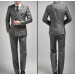 Spring/Autumn Double-Breasted Peak Lapel Classic Men's Fashion Business Suits