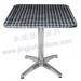 Stainless Metal Patio Outdoor Dining Garden Furniture (JJ-TS03)