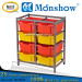 Steel Shelf Storage Rack Moonshow Hotel Furniture, Library Furniture