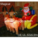 Stuff Inflatable Christmas Ornament with LED (MIC-393)