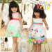 Summer Children Clothes, Funny Printing Dress for Baby Girl