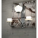 Teapot Wall Lamp Decoration for Bathroom (1089W2)
