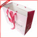 Top Sale Thick White Paper Bag with Ribbon